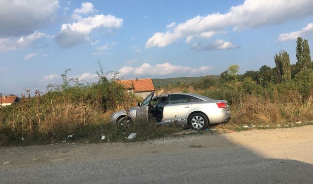 Aksident trafiku në magjistralen Prishtinë-Podujevë