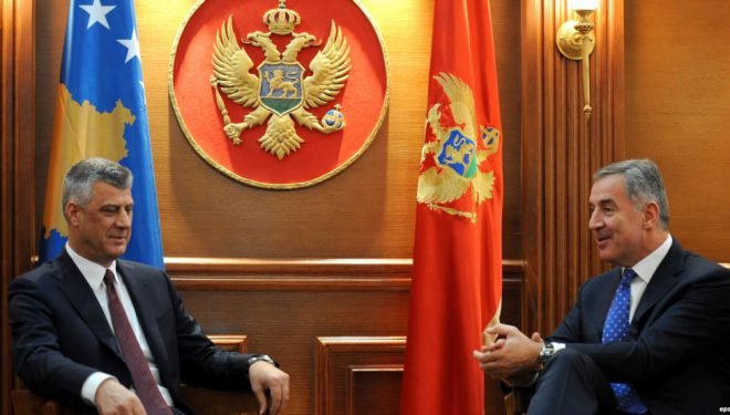 Thaçi sot në Podgoricë, me Gjukanoviqin diskuton zhvillimet në rajon