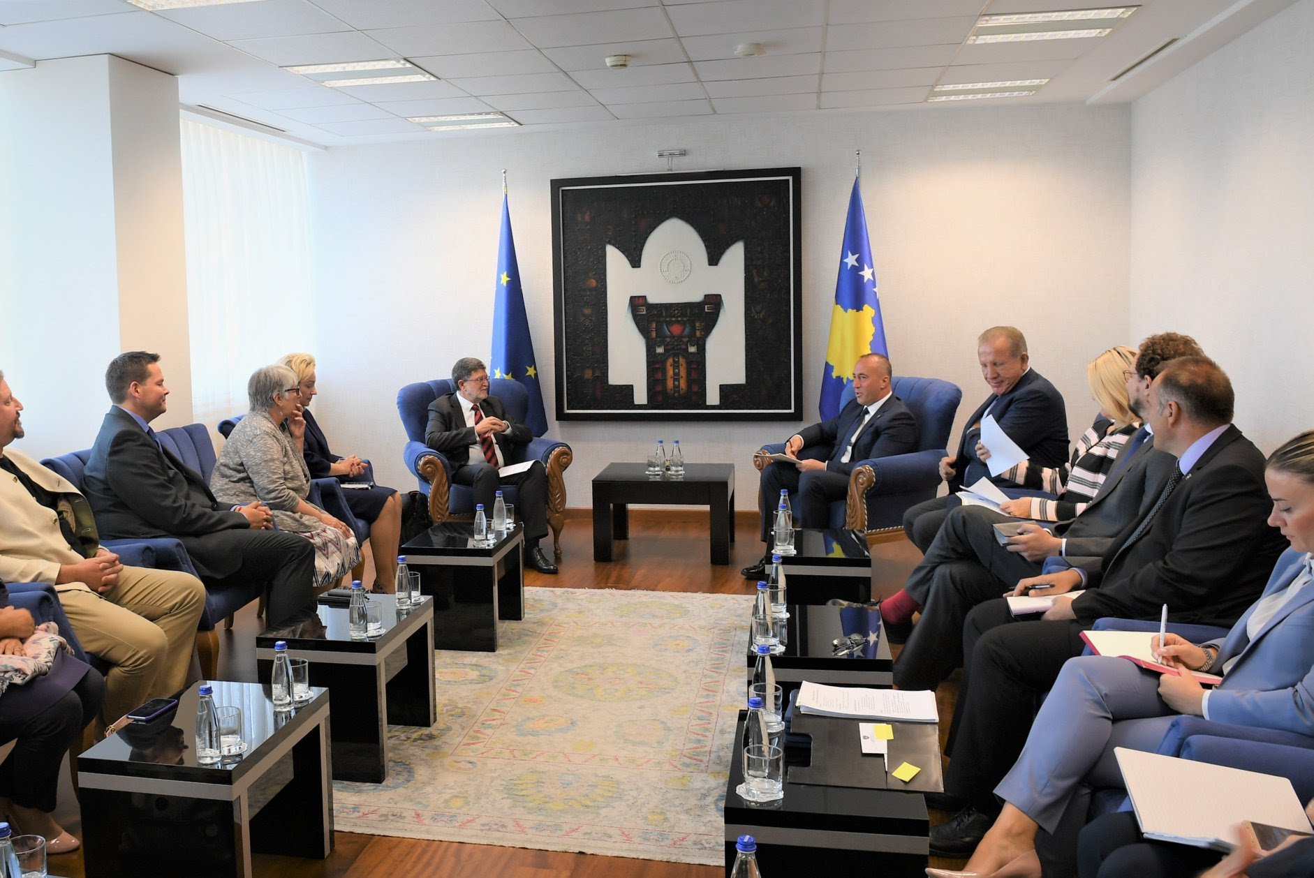 Haradinaj me europarlamentarët: Vota pro kosovarëve është votë pro qytetarëve europian
