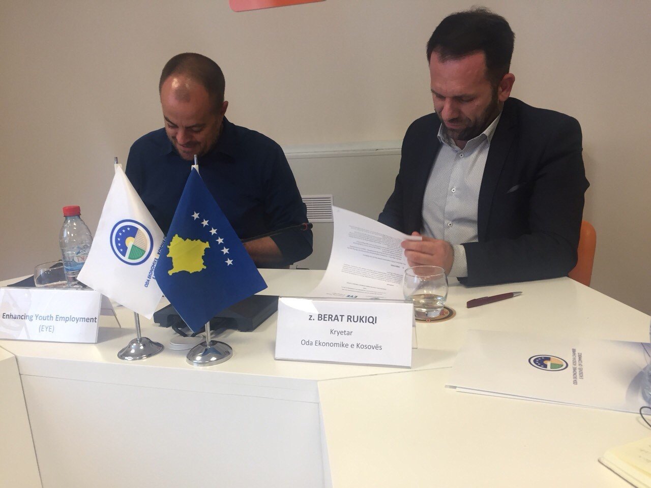 Oda Ekonomike dhe EYE bashkë për të mbështetur zhvillimin e bizneseve