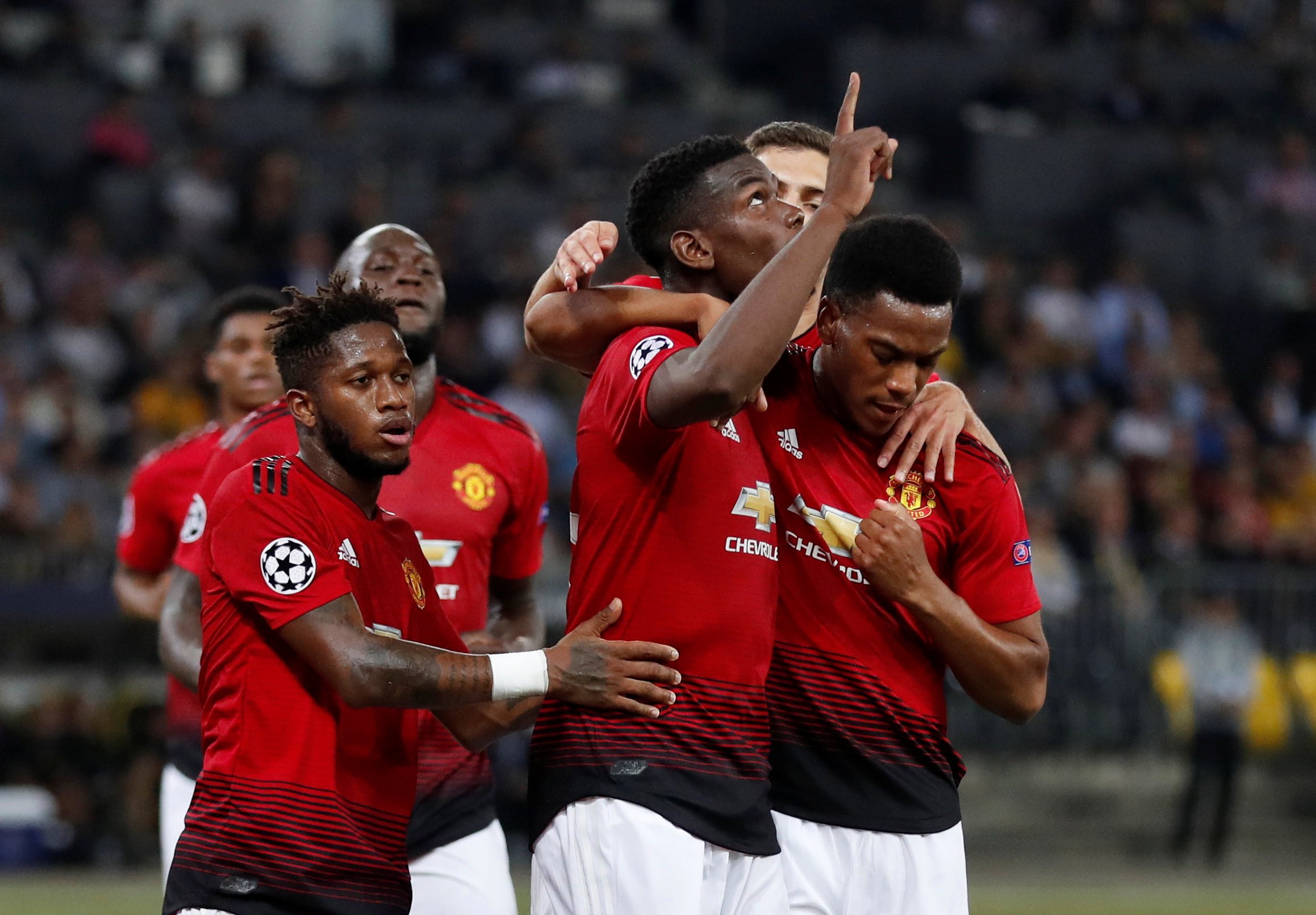 Pogba shkëlqen në fitoren e Unitedit ndaj Young Boys