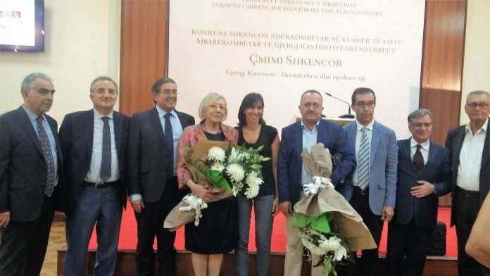 Aurel Plasari dhe Lucia Nadin fituesit e çmimit për Gjergj Kastriotin Skënderbeun