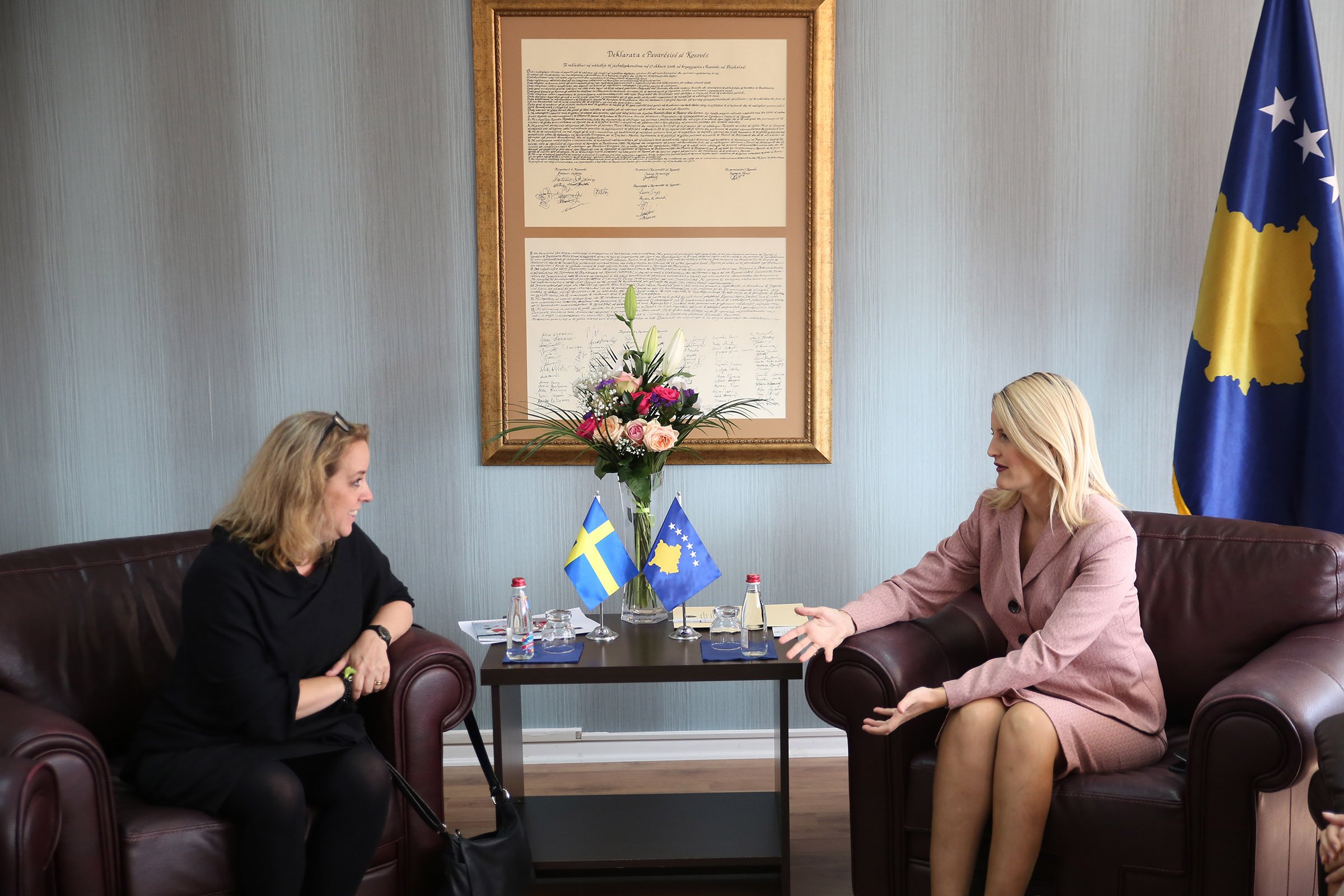 Suedia vazhdon të mbështesë Kosovën në procesin integrues