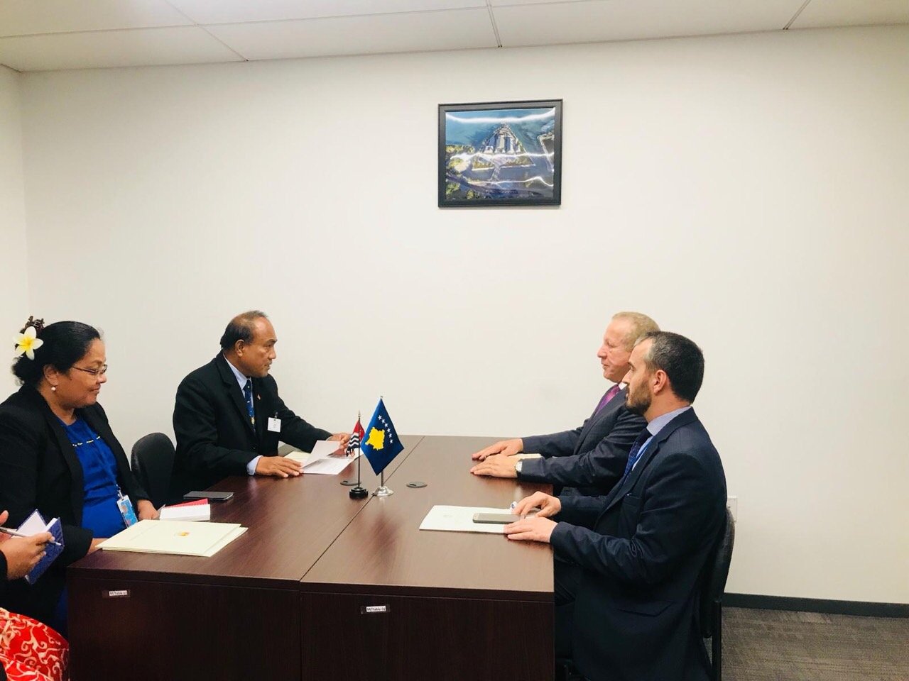 Kosova dhe Kiribati vendosin shpejt marrëdhënie diplomatike