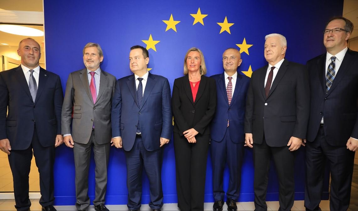 Mogherini bisedoi në New York me udhëheqësit e Ballkanit Perëndimor