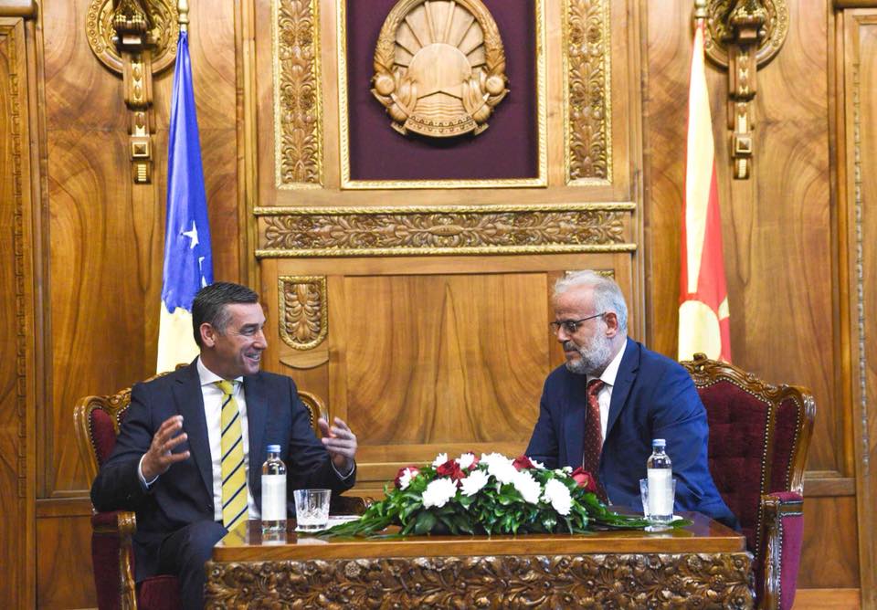 Veseli nga Maqedonia kundërshton ndryshimin e kufijve të Kosovës, fton shqiptarët t’i thonë “po” referendumit