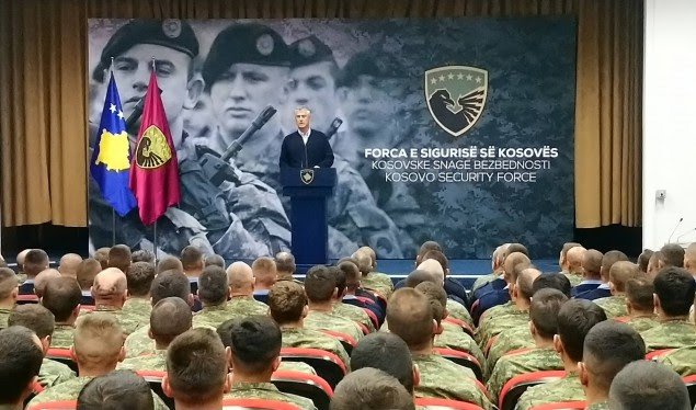 Thaçi: Në muajin në vijim Kuvendi të miratojë tri ligjet për ushtrinë
