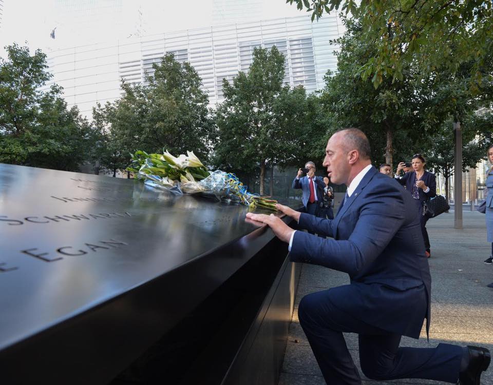 Haradinaj: Do ta ndërtojmë një memorial në nderim të viktimave të 11 shtatorit