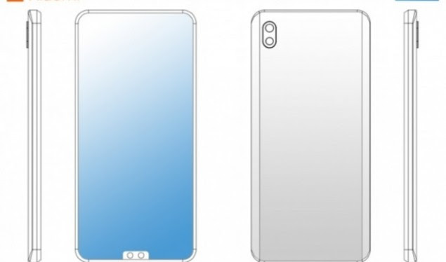 Xiaomi patenton telefonin me dy kamera në pjesën e poshtme të ekranit