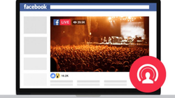 Facebook kufizon videot live?