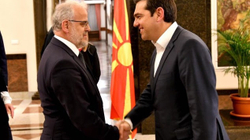 Xhaferi takon Tsiprasin: Marrëveshja e Prespës hap rrugën euroatlantike