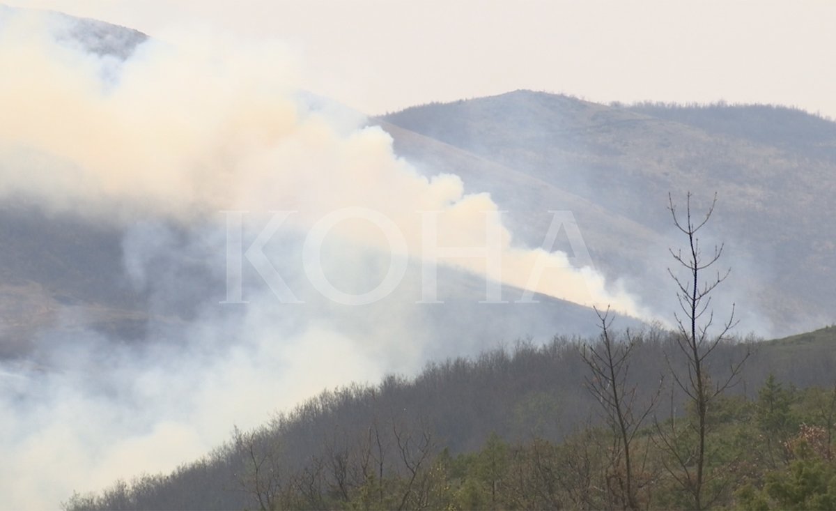 Gjendja me zjarre po konsiderohet alarmante, kërkohet ndihmë nga helikopterët e KFOR- it