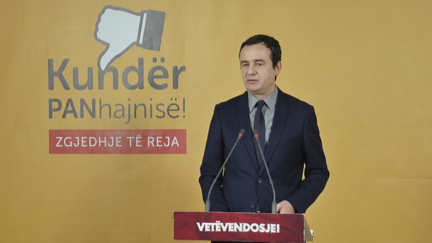Kurti: Haradinajn dhe Thaçin i ndan taksa, por i bashkon korrupsioni – do t’i rrëzojmë me protesta e mocion