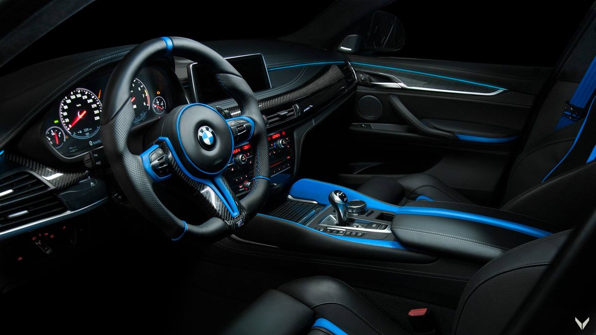 Die Bulgaren verleihen dem Innenraum des BMW X6 M einen neuen Look 
