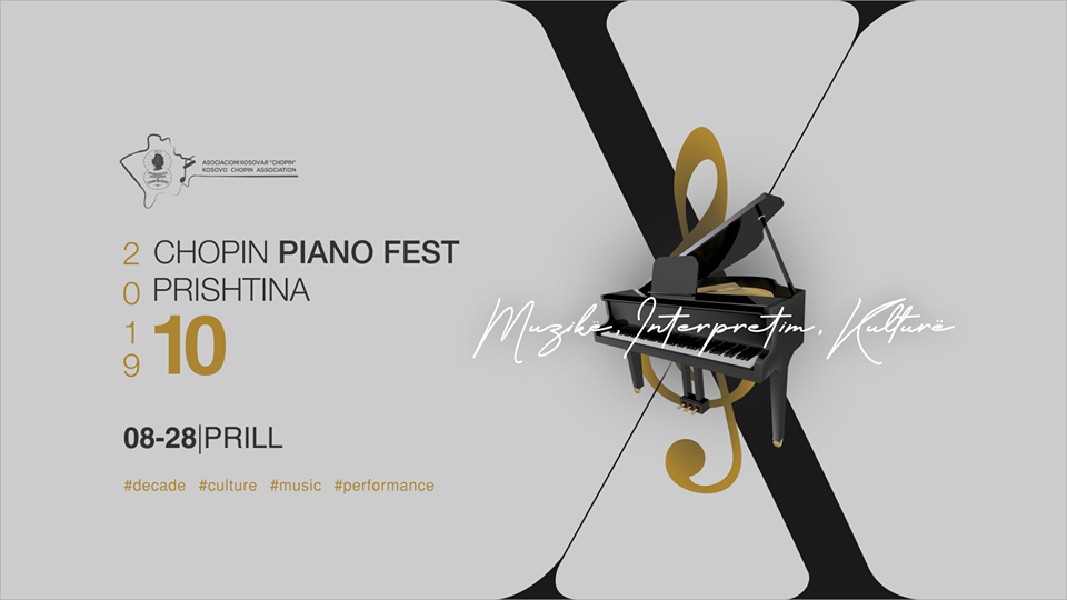 “Chopin Piano Festi” jubilar me emra të njohur në maratonë koncertesh