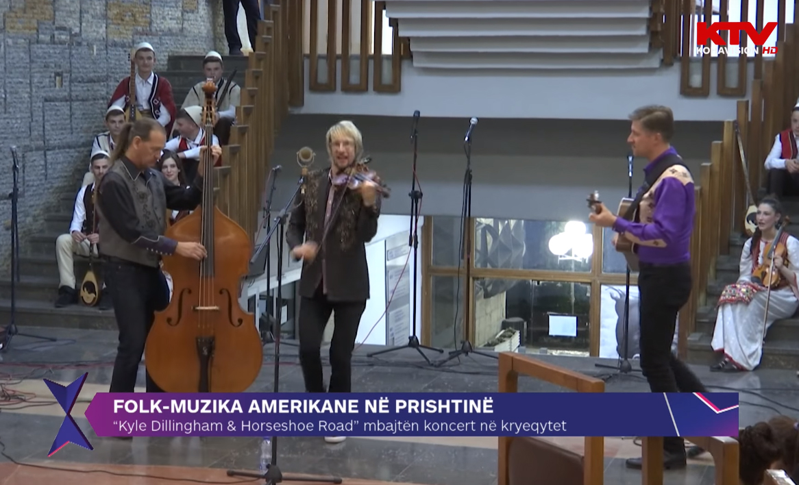 Folk muzika amerikane në Prishtinë