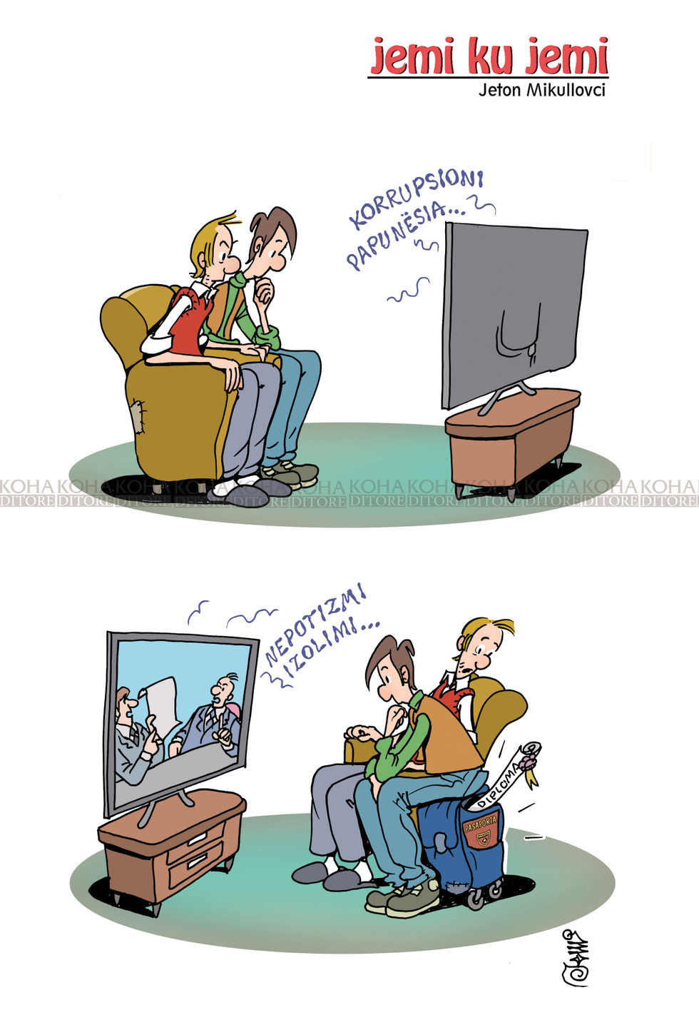 Karikatura e ditës - 14 prill 2019