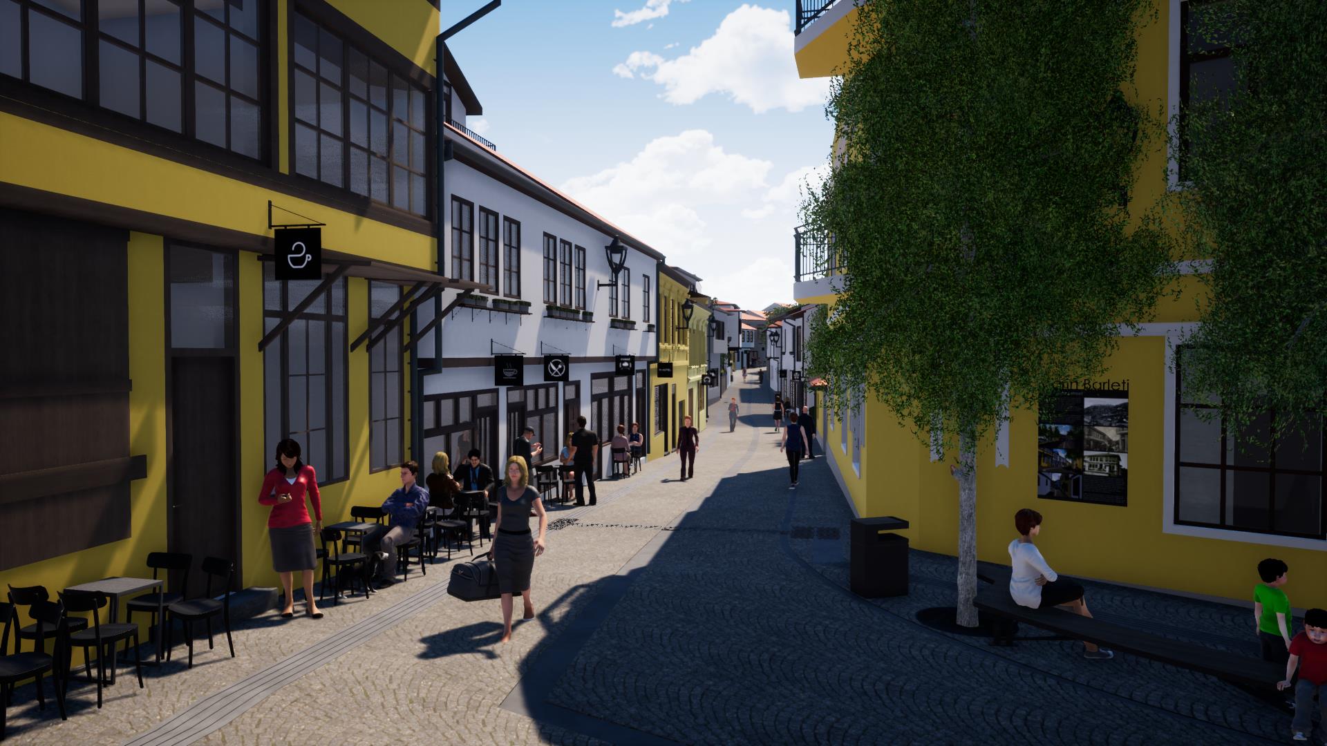 Ministria e Kulturës thotë se revitalizimi në rrugën “Marin Barleti” në Prizren hap rrugët për investime
