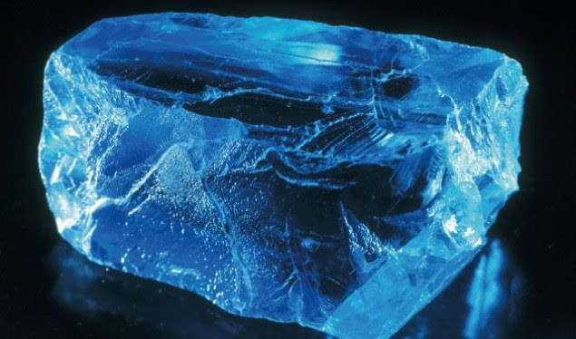 Rare, uncut blue diamond found in South Africa