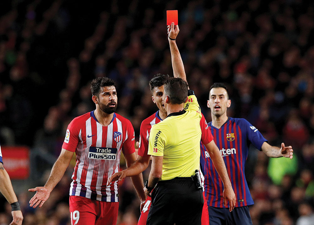 Costa refuzon të stërvitë pas gjobës së marrë nga Atletico