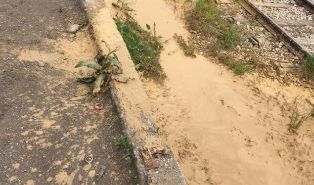 100 euro gjobë ferizajasit që hodhi baltë afër hekurudhës, Komunën e njoftoi një qytetar