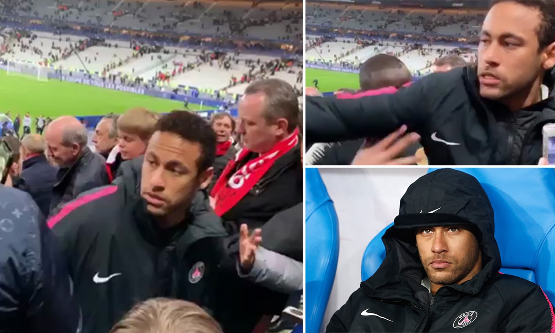 Neymari s’e pranoi lehtë humbjen e Kupës, godet një fans