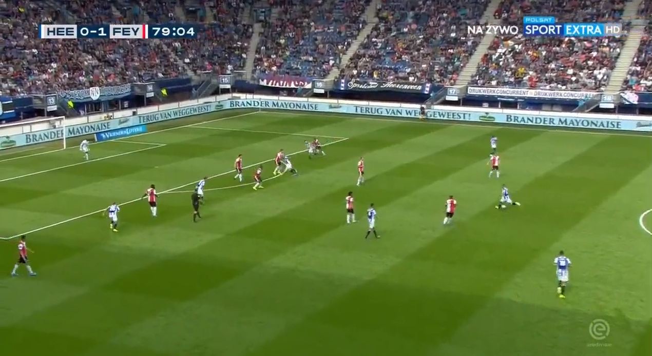 Dresheviq “bombardon” Feyenoordin, i siguron një pikë Heerenveenit