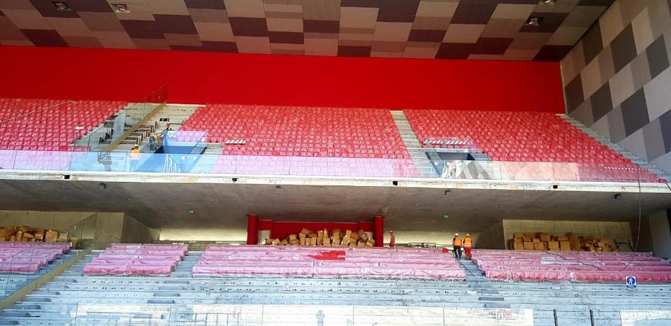 Publikohen fotot nga brenda ‘Arenës Kombëtare’ në Tiranë, stadiumi i ri drejt përfundimit