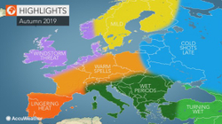 Sipas AccuWeather, Ballkanin e pret një vjeshtë me shira e stuhi