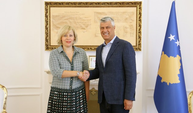 Thaçi priti nё takim lamtumirës ambasadoren kroate Kapitanoviq