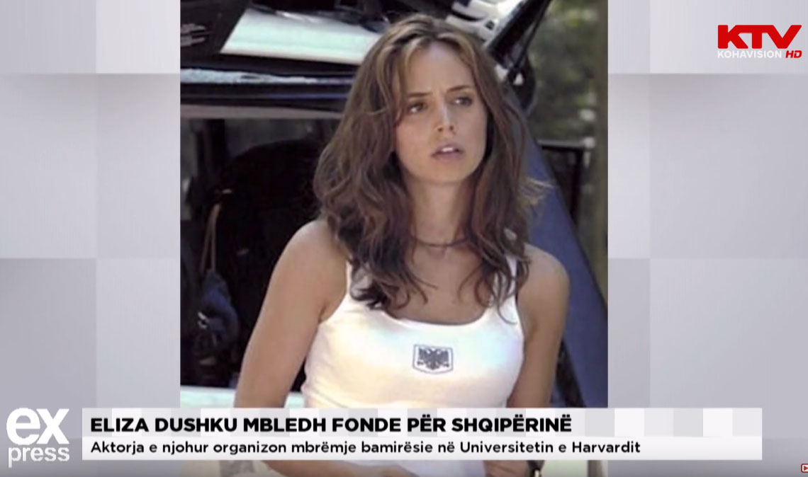 Eliza Dushku solidarizohet me të prekurit nga tërmeti në Shqipëri