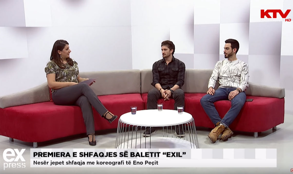 Premiera e shfaqjes së baletit “Exil” nga Eno Peçi