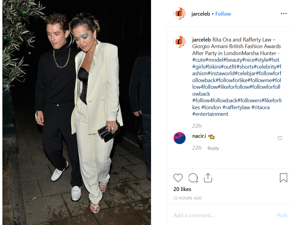 Rita Ora në lidhje me djalin e Jude Law, Rafferty