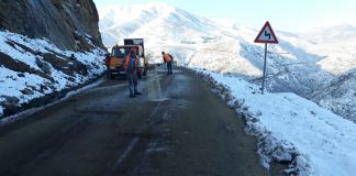 Reshje bore në veri të Shqipërisë, akset rrugore të kalueshme