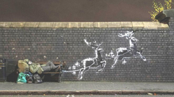 Me një tjetër vepër arti, shfaqet i pakapshmi Banksy