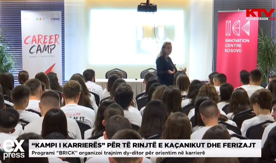 “Brick” organizoi trajnim dyditor për orientim në karrierë për të rinjtë e Kaçanikut dhe Ferizajt