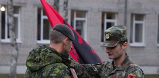 Kontigjenti i FA-së merr detyrën në kampin “Adazi” në Letoni
