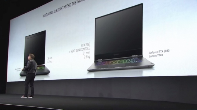 Nvidia pretendon se RTX 2080 Max-Q është më e fuqishme se konzola e gjeneratës së ardhshme