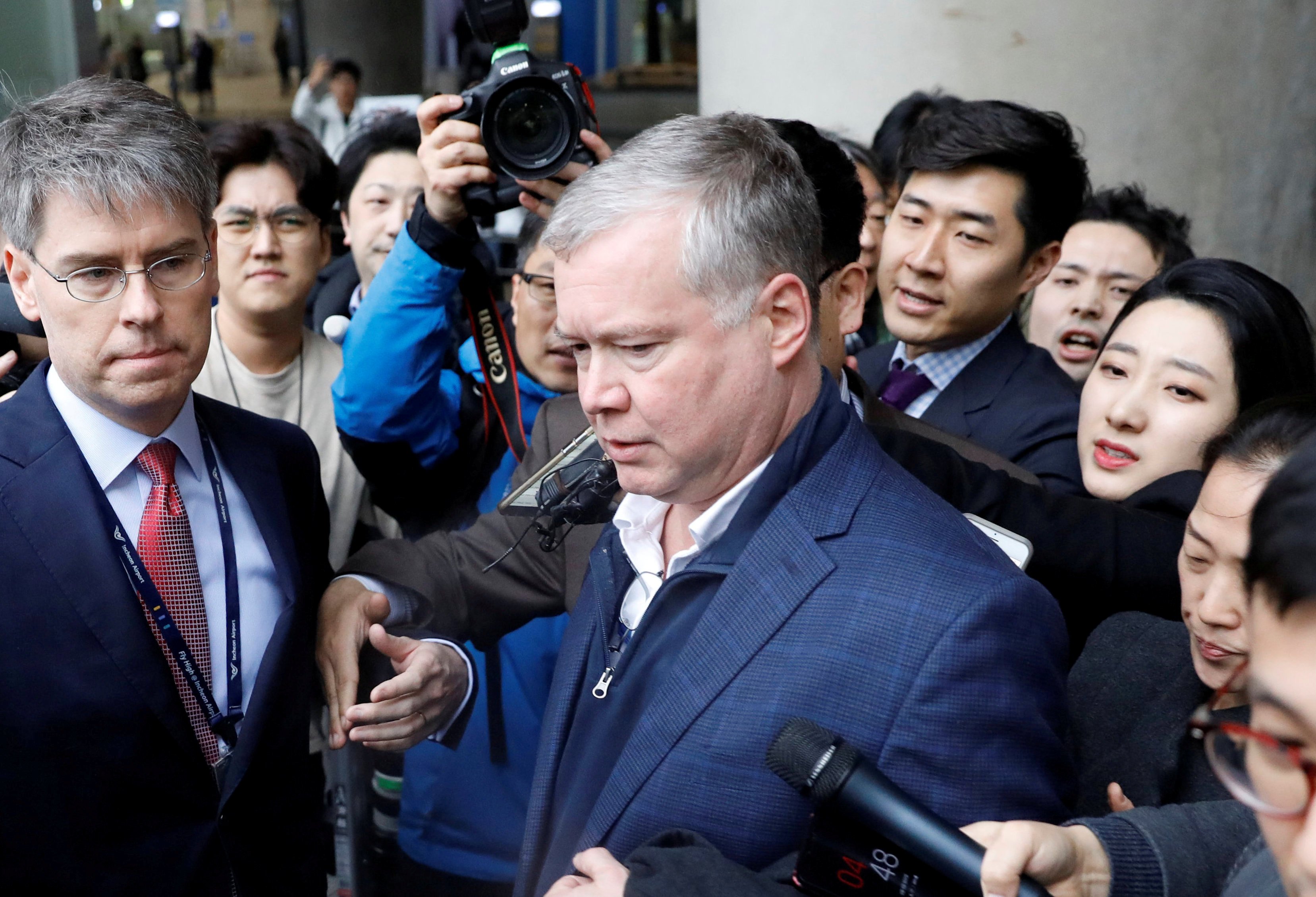 I dërguari i SHBA-së për Korenë e Veriut takon zyrtarët koreanë