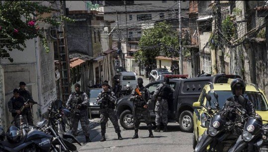 Policia në Brazil përplaset me bandat e drogës, 13 të vrarë