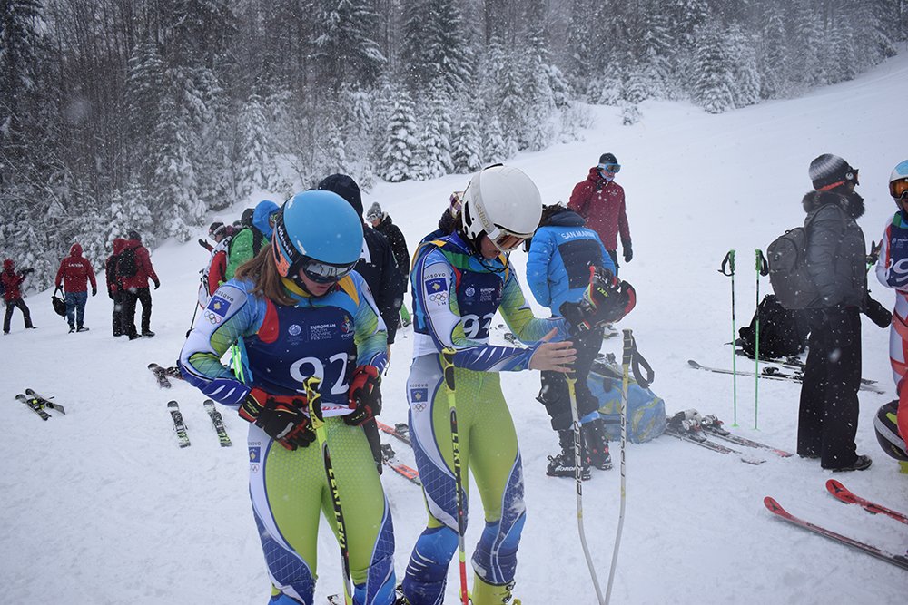 Skitaret Klea Vrella dhe Elba Kokaj përfunduan me sukses garat në EYOF Sarajeva 2019