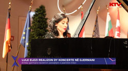 Pianistja Lule Elezi realizon dy koncerte në Gjermani