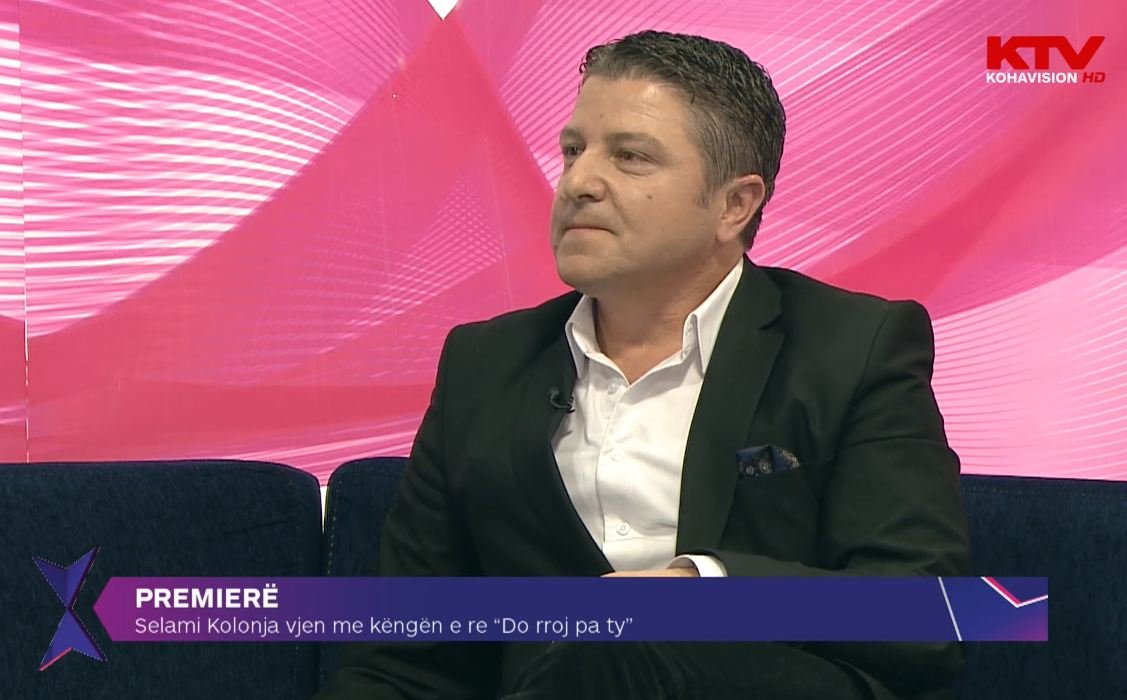 Selami Kolonja promovon këngën e re “Do rroj pa ty”