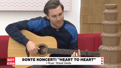 Shpat Deda i këndon dashurisë sonte në Kino Armatë me koncertin “Heart to Heart”