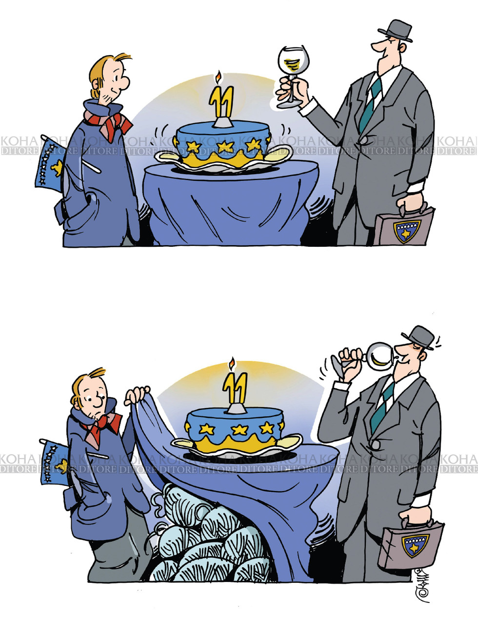 Karikatura e ditës - 17 shkurt 2019