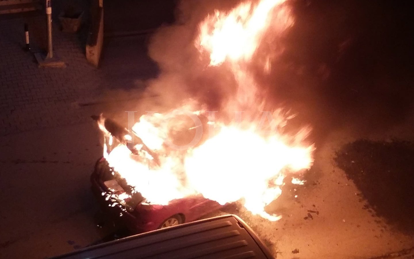 Dyshohet se në maj i vuri flakën një veture në Prishtinë, arrestohet