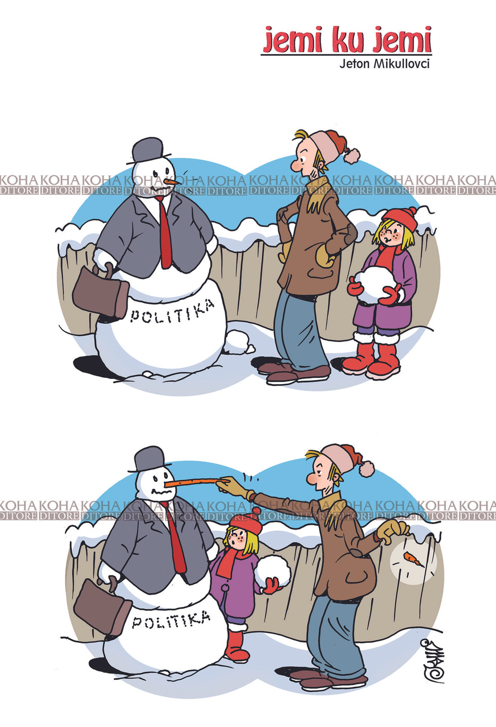 Karikatura e ditës - 13 janar 2019