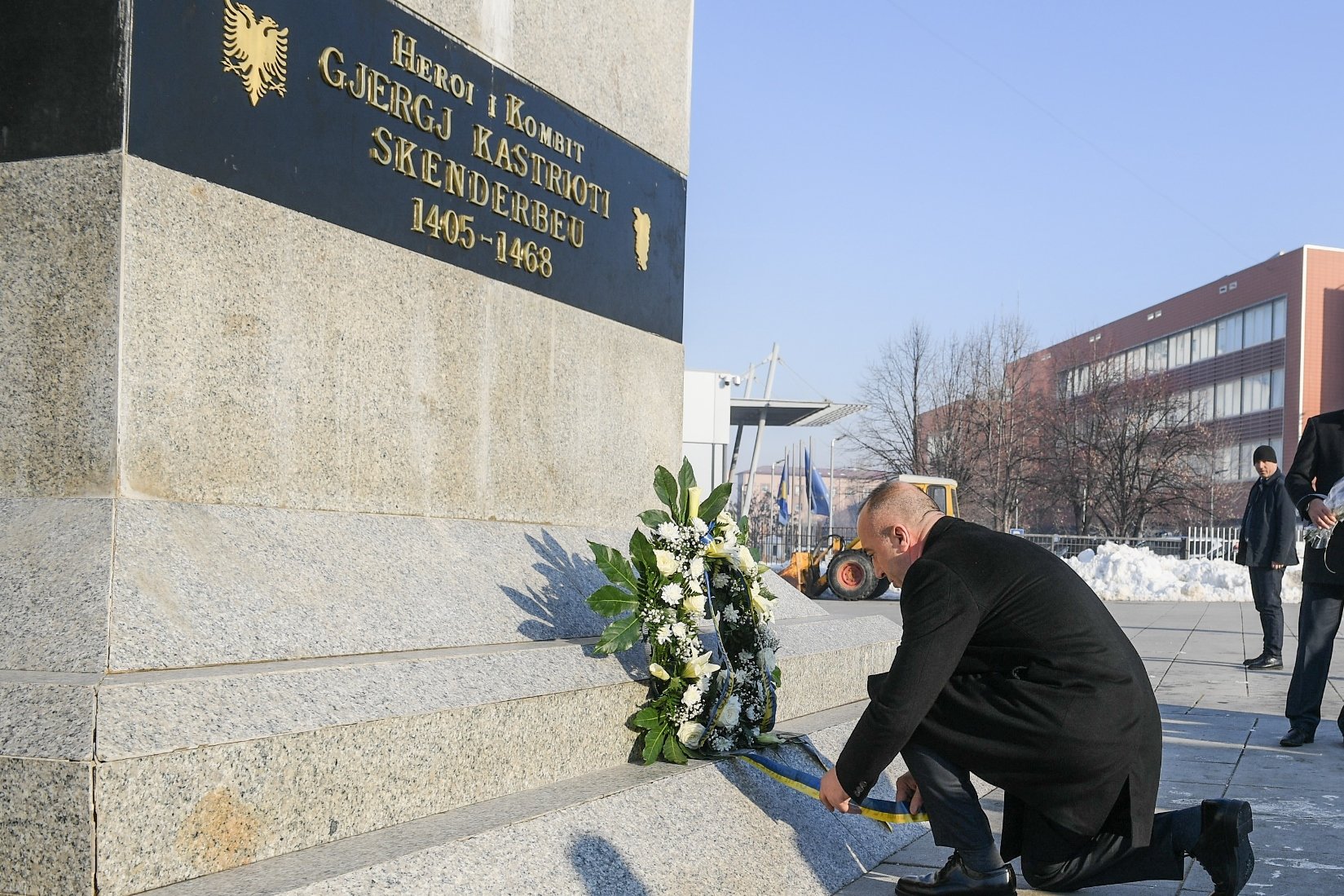 Haradinaj bëri homazhe te Shtatorja e Gjergj Kastriotit Skënderbeut