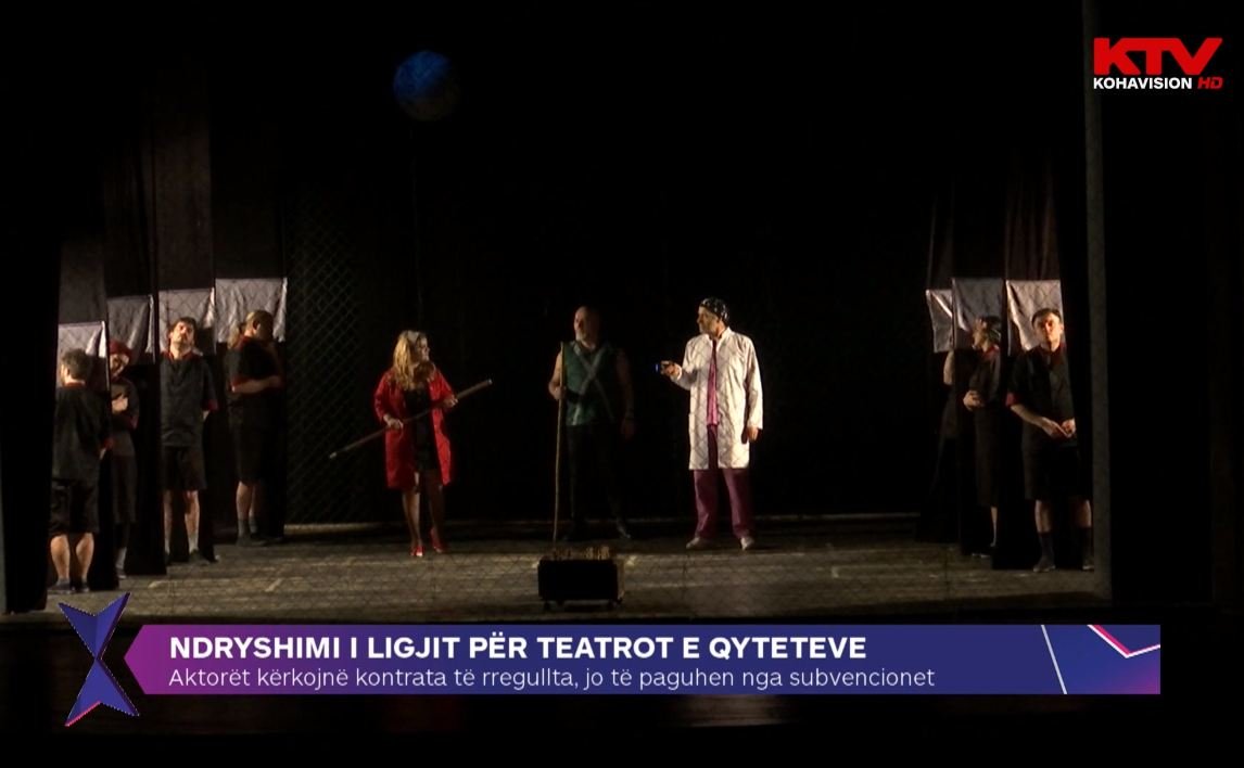 Aktorët kërkojnë kontrata të rregullta, jo të paguhen nga subvencionet