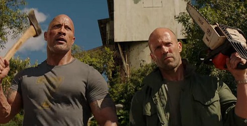 Pamjet e fundit të Dwayne Johnson dhe Jason Statham në "Hobbs and Shaw"